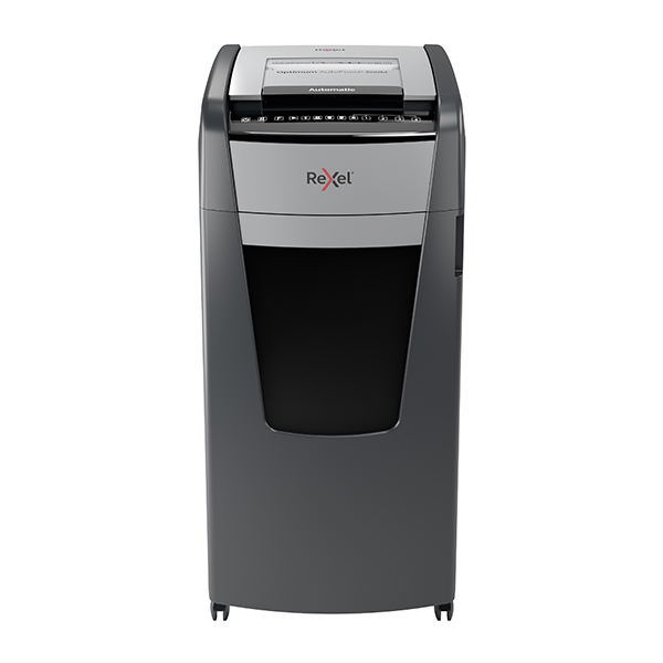 Rexel Optimum AutoFeed+ 600M Automatic Micro Cut Paper Shredder P5